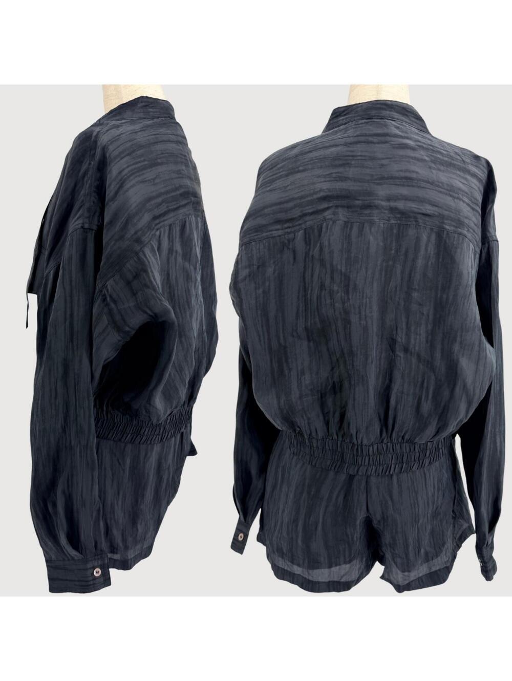 Corazon Del Alma Sporty Utility Jacket Shorts Set M - Picture 3 of 9